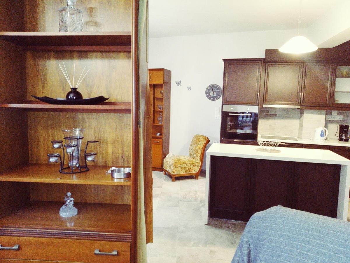 Traditional Panoramic Sea View House Lákones Dış mekan fotoğraf