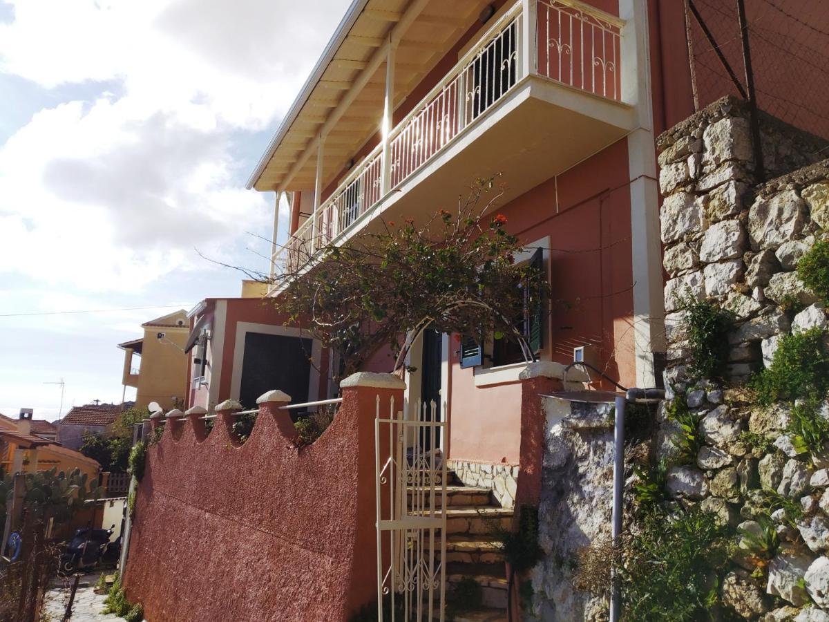 Traditional Panoramic Sea View House Lákones Dış mekan fotoğraf