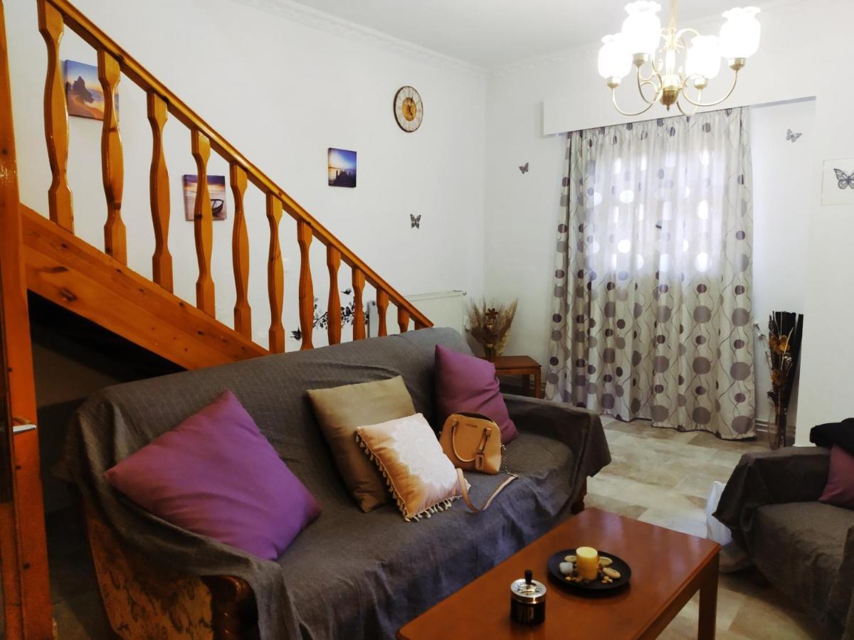 Traditional Panoramic Sea View House Lákones Dış mekan fotoğraf