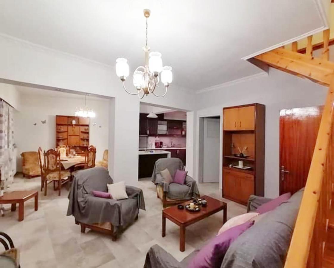 Traditional Panoramic Sea View House Lákones Dış mekan fotoğraf