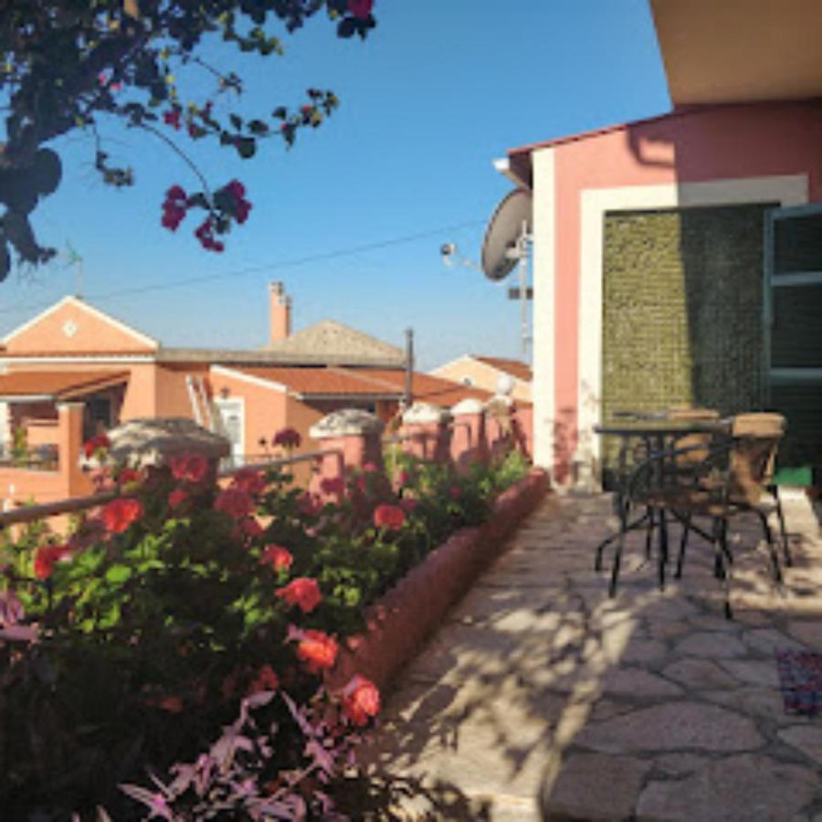 Traditional Panoramic Sea View House Lákones Dış mekan fotoğraf