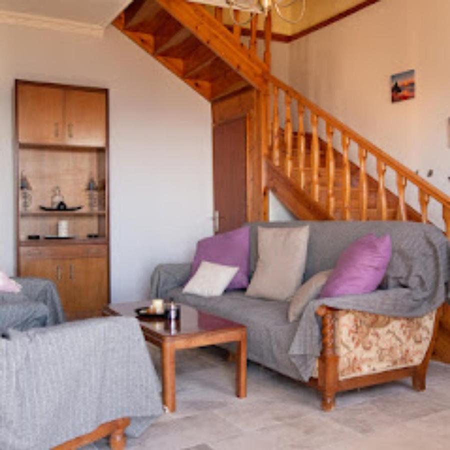 Traditional Panoramic Sea View House Lákones Dış mekan fotoğraf
