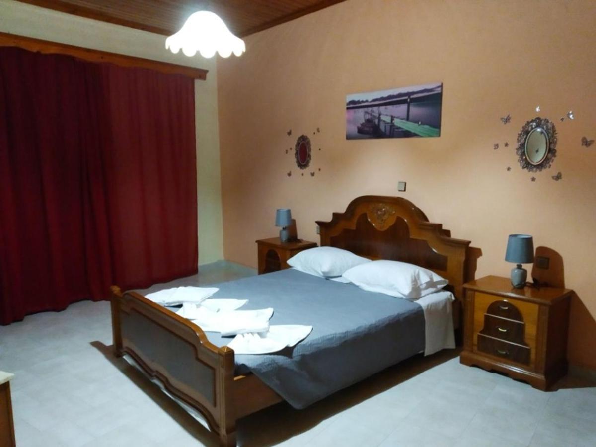 Traditional Panoramic Sea View House Lákones Dış mekan fotoğraf